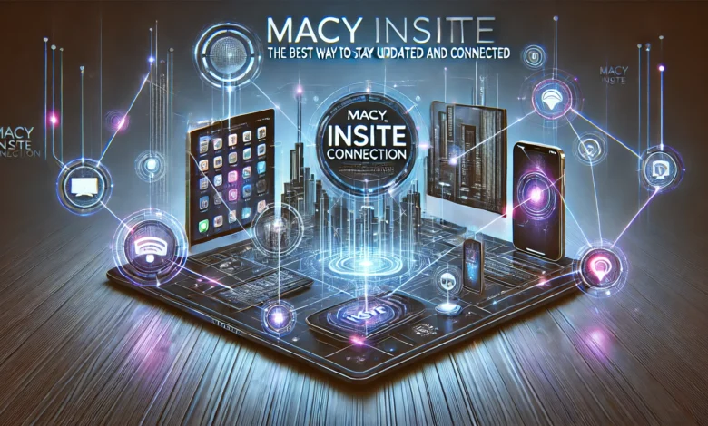 Macy Insite Connection