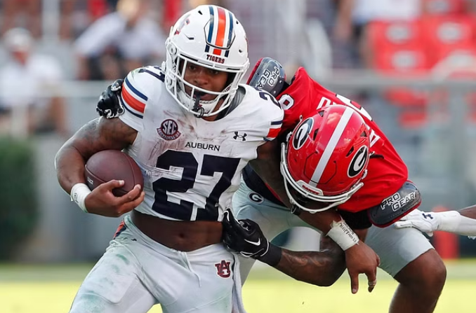 Auburn Tigers Football vs Georgia Bulldogs Football Match Player Stats