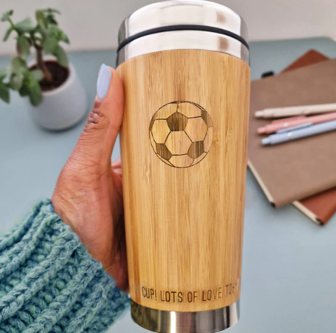 Travel Coffee Tumbler Wood